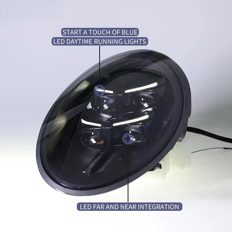 JUSHUN Automobile Lighting System Headlights for  911 2013-2018 Matrix Headlights Turn signal Daytime Running Lights